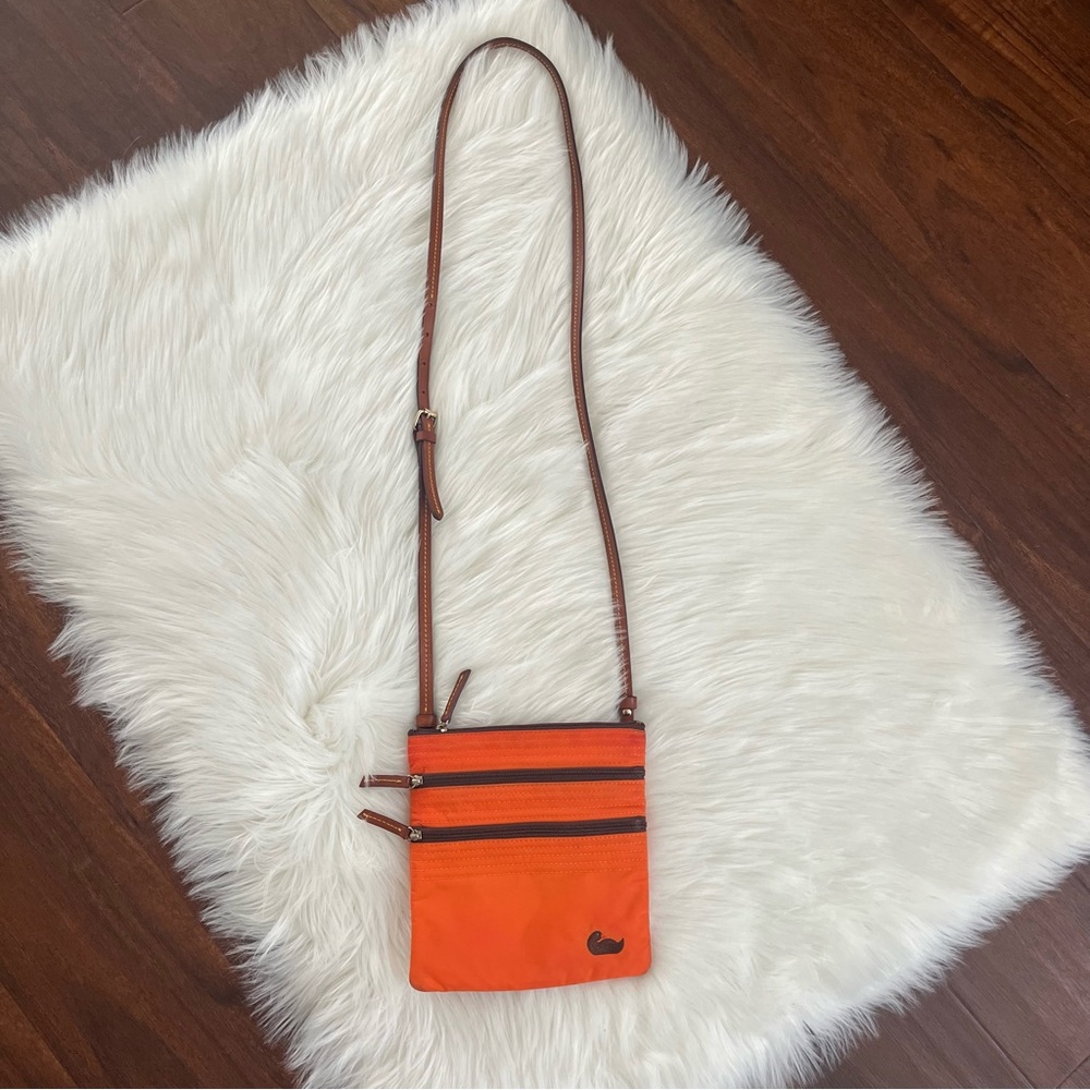 Dooney & Bourke Triple Zip Crossbody Bag